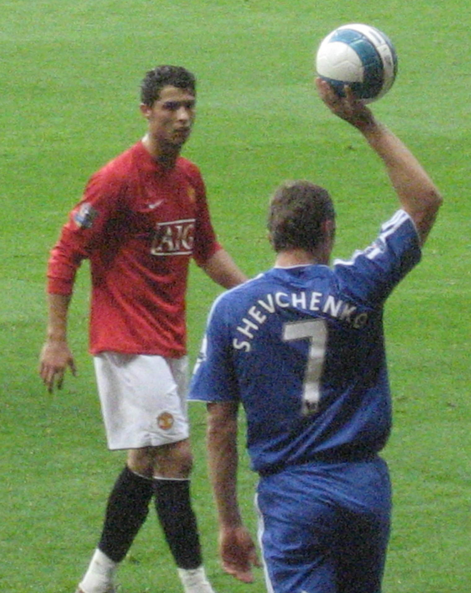 Old Trafford, 2004 — the rhinestone years. The confidence dressed him first.