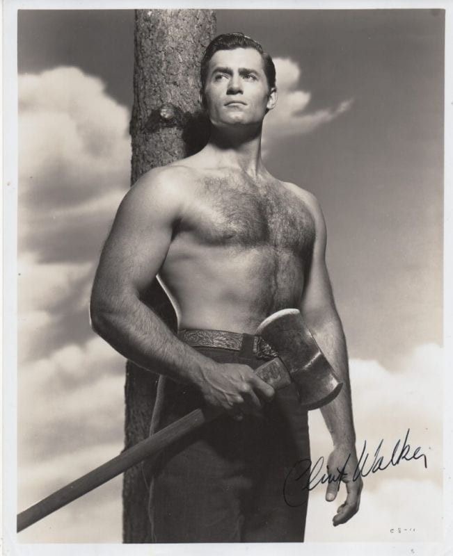 Clint Walker — 6ft 6 of undiluted Western masculinity
