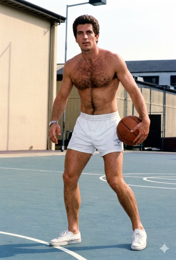 JFK Jr. — America's golden boy, chest hair and all