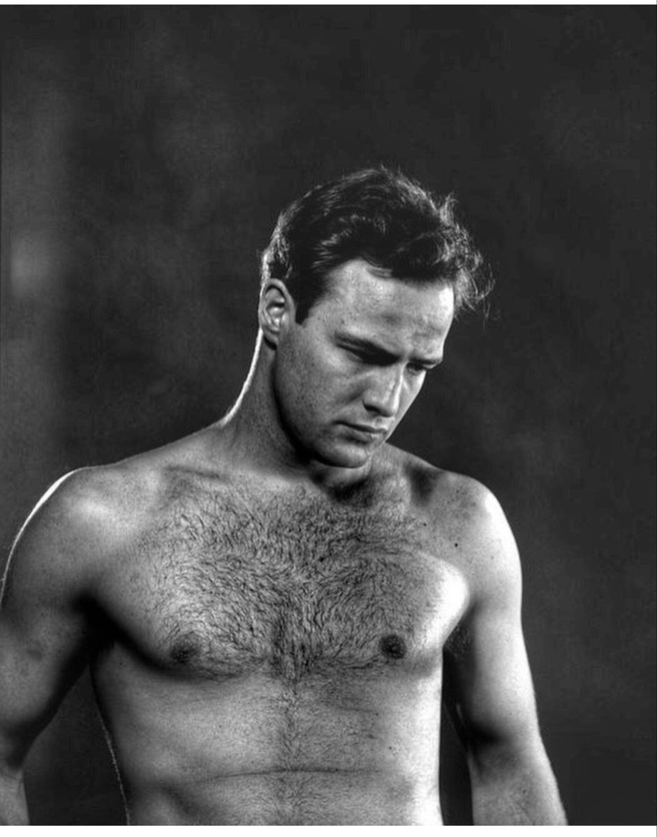 Marlon Brando — raw physical presence, no apology needed